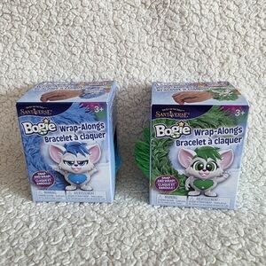 New The Elf on the Shelf Santaverse Bogie Wrap Alongs bundle of blue and green